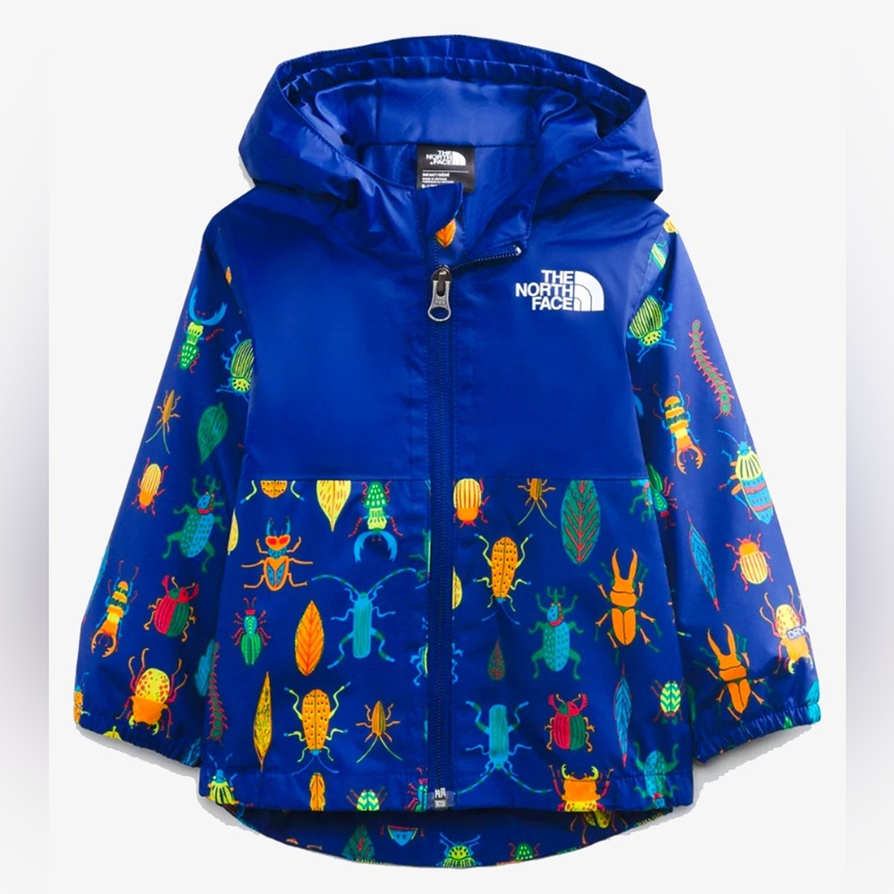 The North Face Zip Line Bug Rain Jacket Size 4T